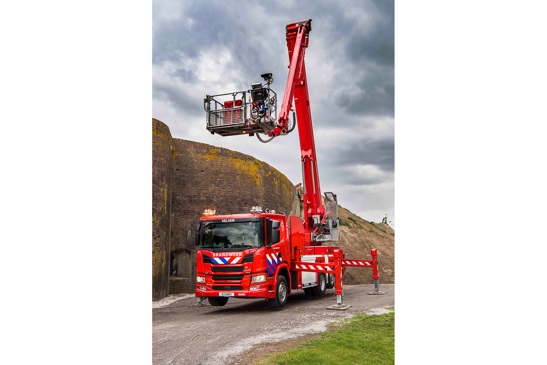 Hoogwerker Bronto Skylift F32 RPX Kenbri Hoogwerker Bronto Skylift F32 RPX Kenbri